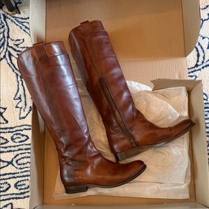 Frye Melissa Redwood Tall Riding Boots